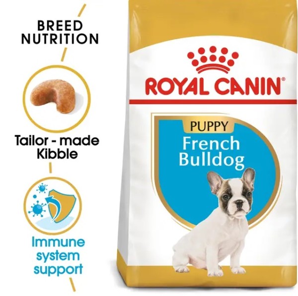 Royal Canin French Bulldog Puppy - Суха храна за подрастващи кучета от порода френски булдог от 2- до 12-месечна възраст